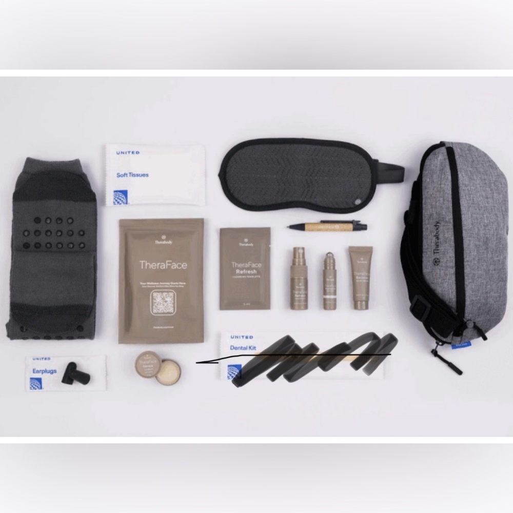 United Polaris Therabody Amenity Travel Kit - Gray